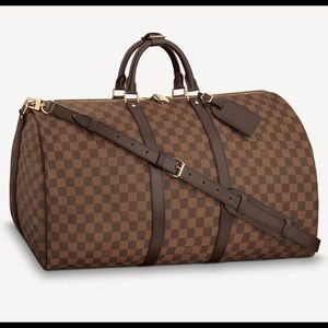 Louis Vuitton Keepall Bandoulière 55 Vuittonite Monogram